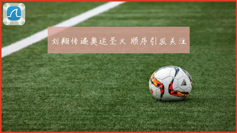 刘翔传递奥运圣火 顺序引发关注