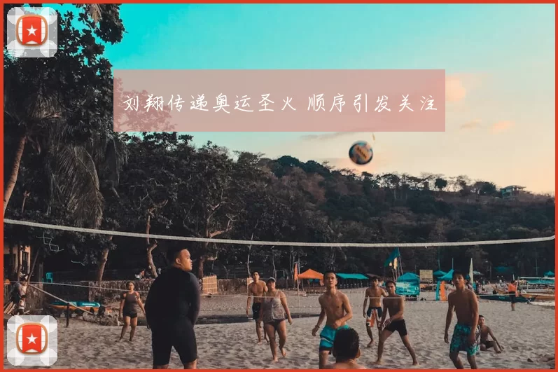 刘翔传递奥运圣火 顺序引发关注